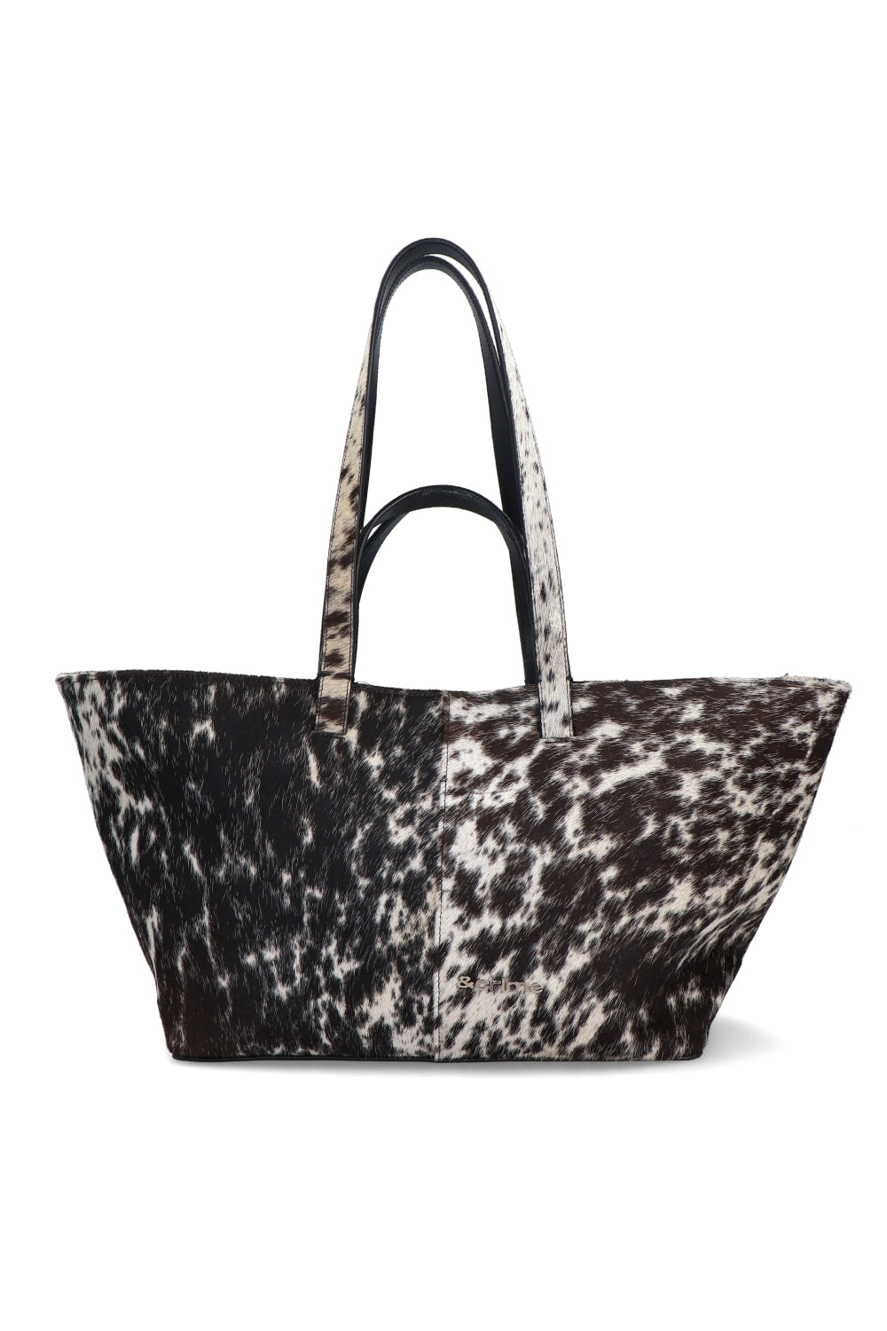 Luxe Tote Línea de Vaca